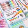 Blue Fruit 3D Acrylic Painting Pen, Notebook Pen Gift Box Set, high appearance level, stackable color student art painting pen Specification image
